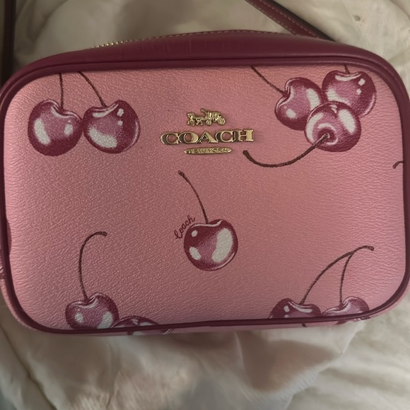 Coach Handbags - Coach Jamie Camera Bag with Cherry Print Crossbody